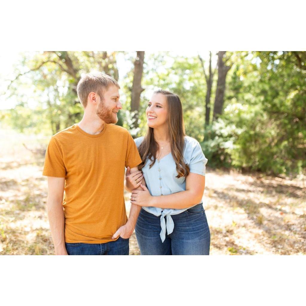 Engagement photos at Mel Mel's house-- October 2019