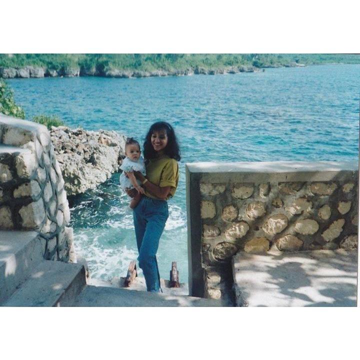 Gabi & Mom in Jamaica