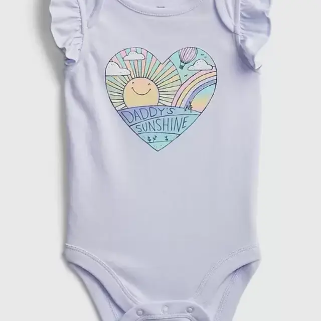 "Daddy's Sunshine" onesie, 0-3 mo