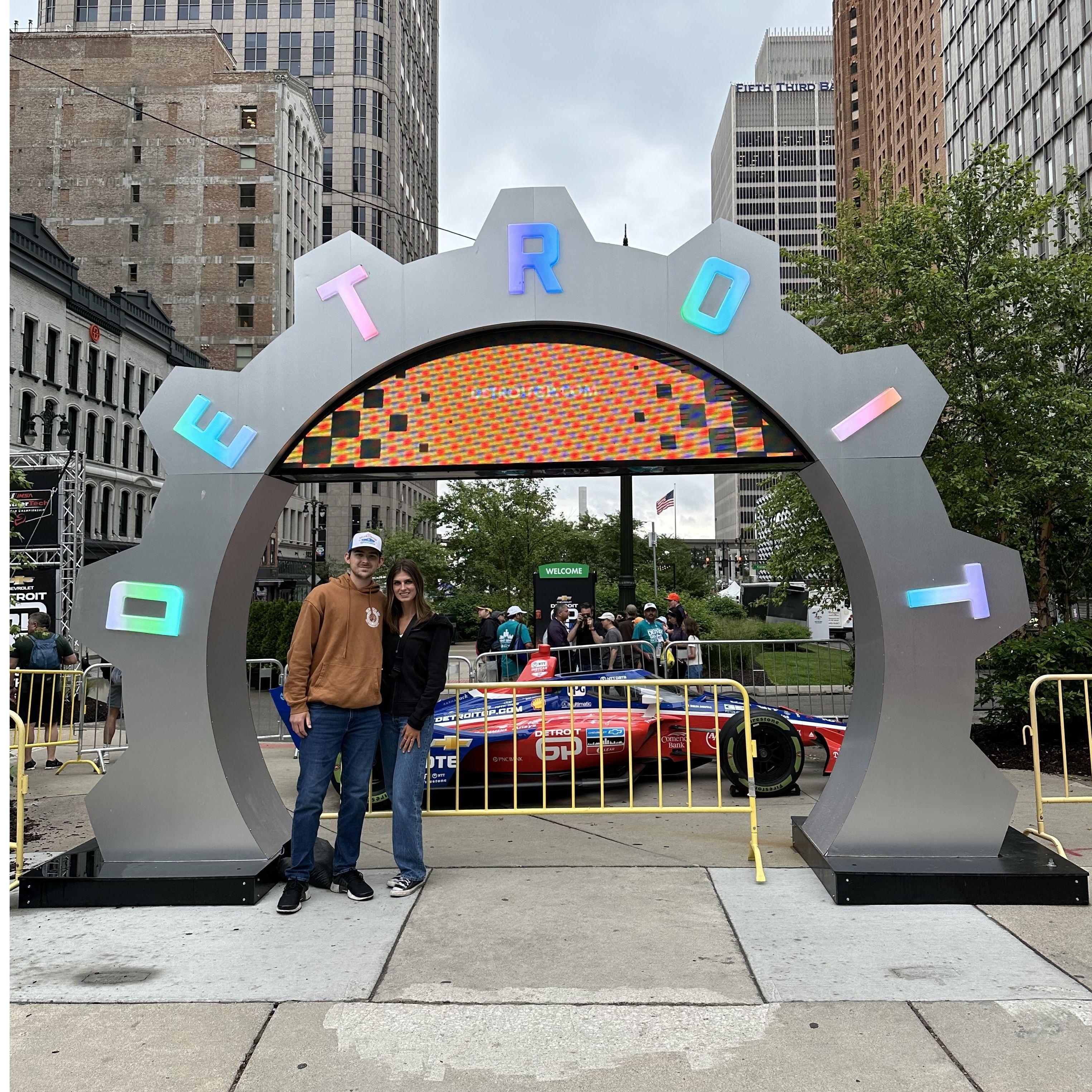 June 2024: Grand Prix Indy Car race in Detroit!
