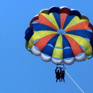 Parasailing On Our Honeymoon