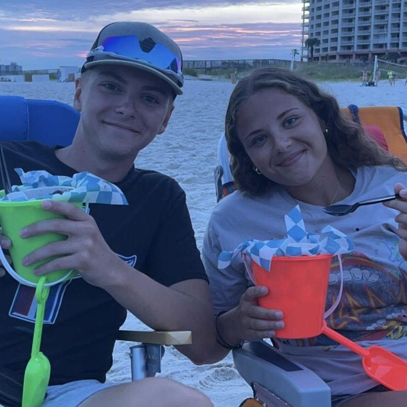 Ice Cream on The Beach