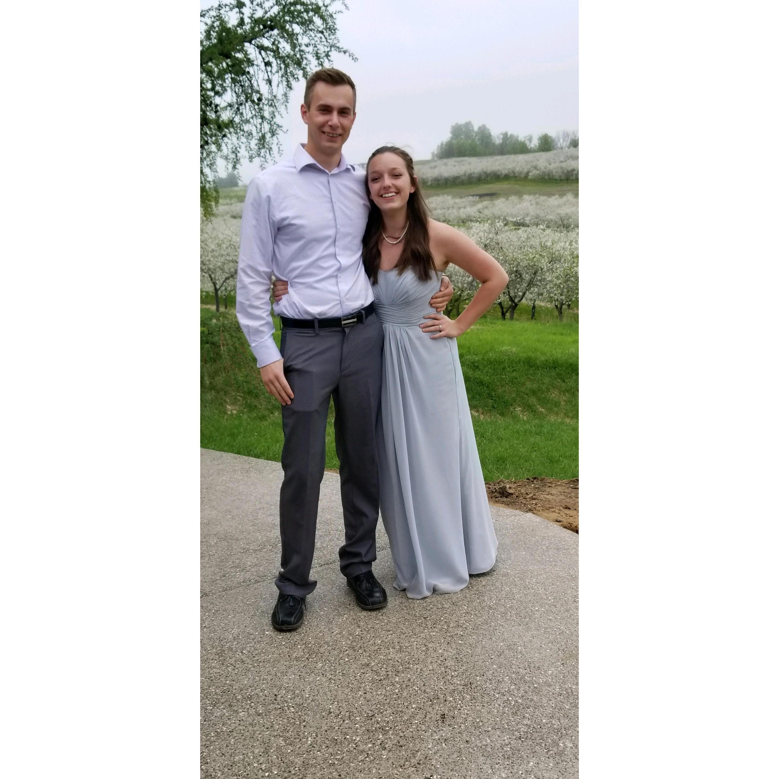 Traverse City, MI for Jennifer's Sister's wedding - May 2018