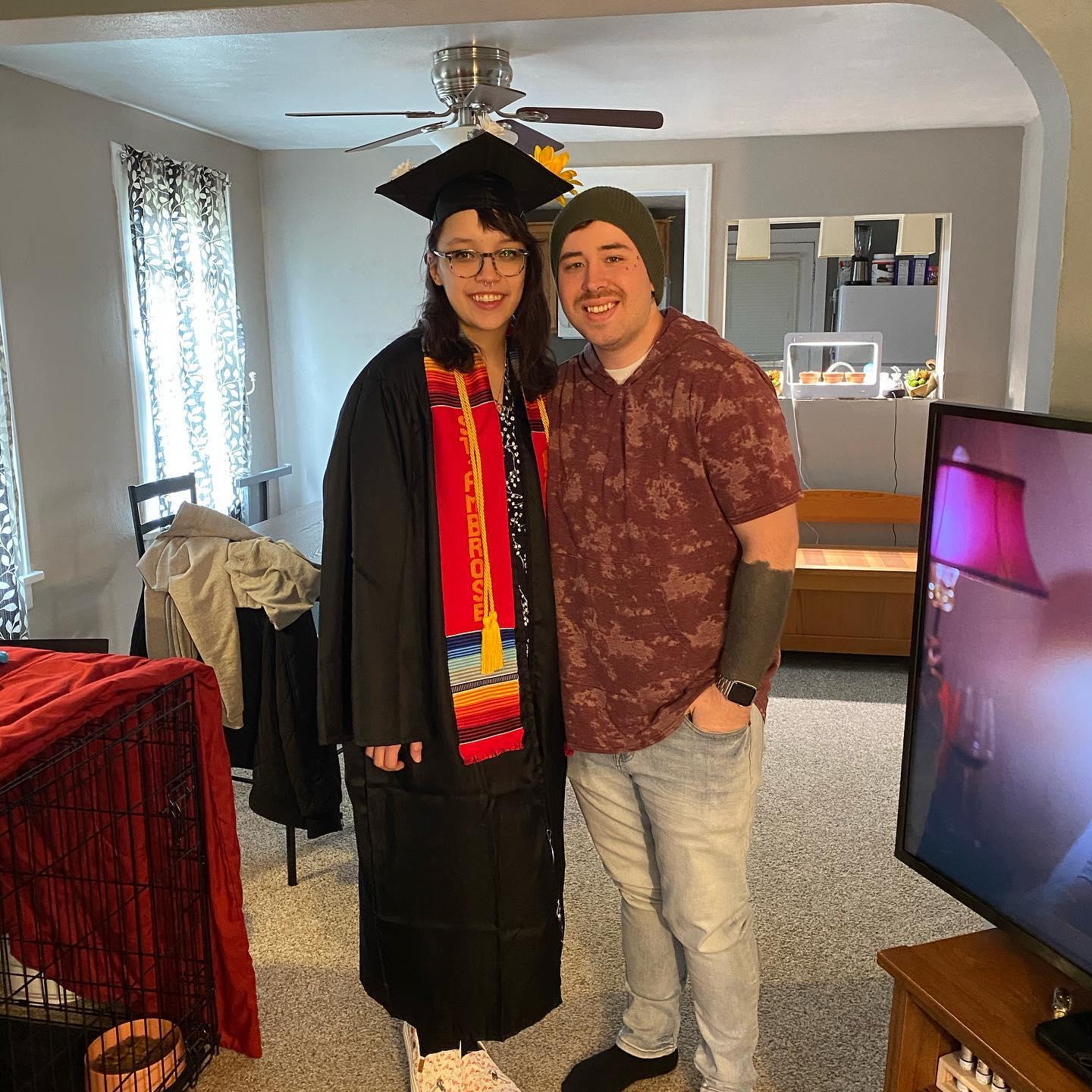 May 2021, I could not have made it through college without Brock. I could not imagine taking these big leaps with anyone else :)