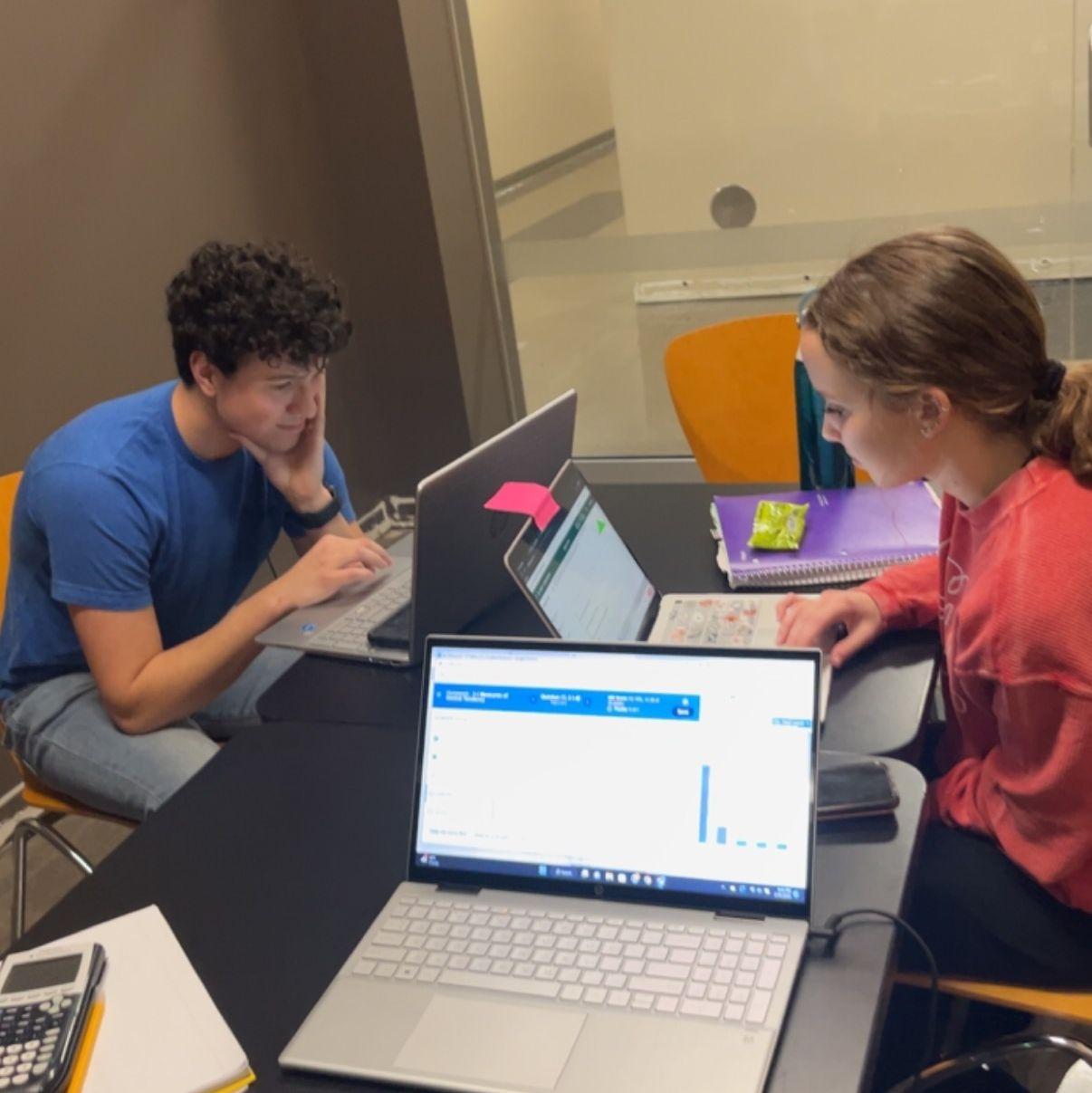How we would meet up for projects! Will, later on, "you know I liked you since I was actually studying."