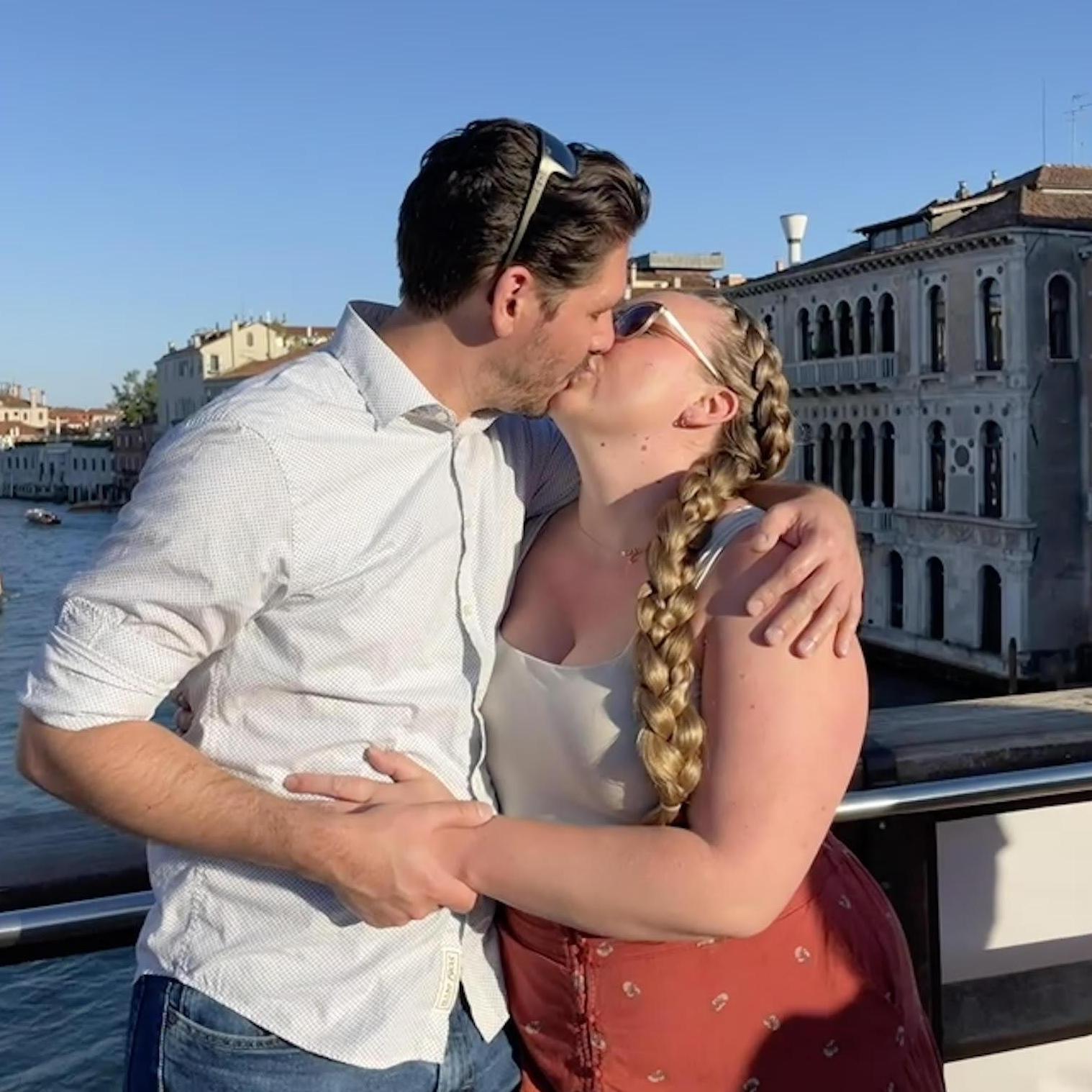 Had to stop for a picture on one of the bridges in Venice!