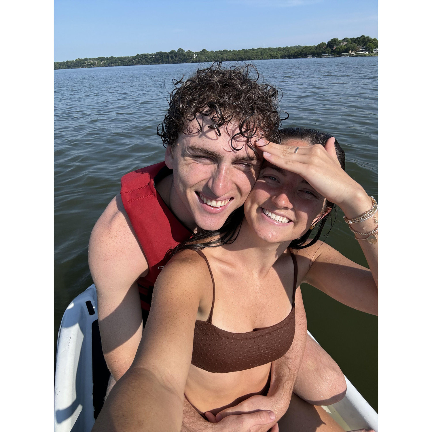 If you know Kennedy, you know how hard it is to get your turn from her to drive the jet ski.