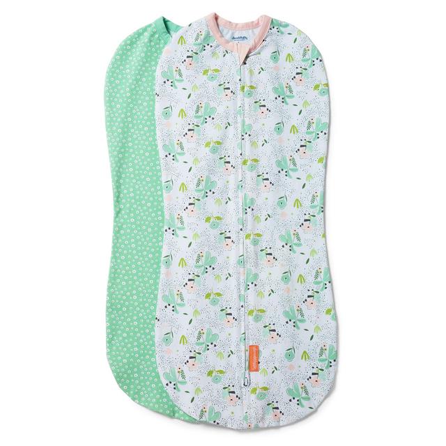 SwaddleMe Pod – Size Large, 3-6 Months, 2-Pack (Peekaboo Panda )