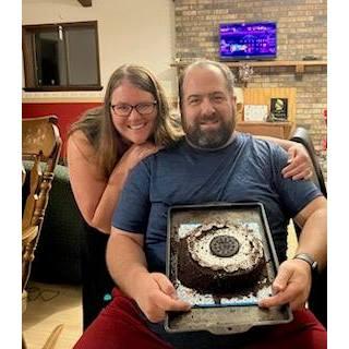 Jenna surprised Greg with a visit for his birthday :)