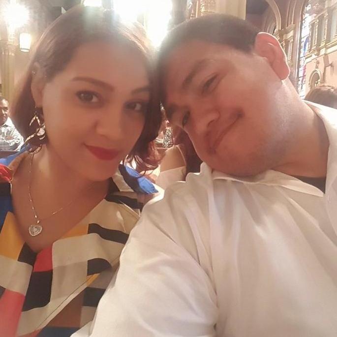 At Jaymie's Baptism