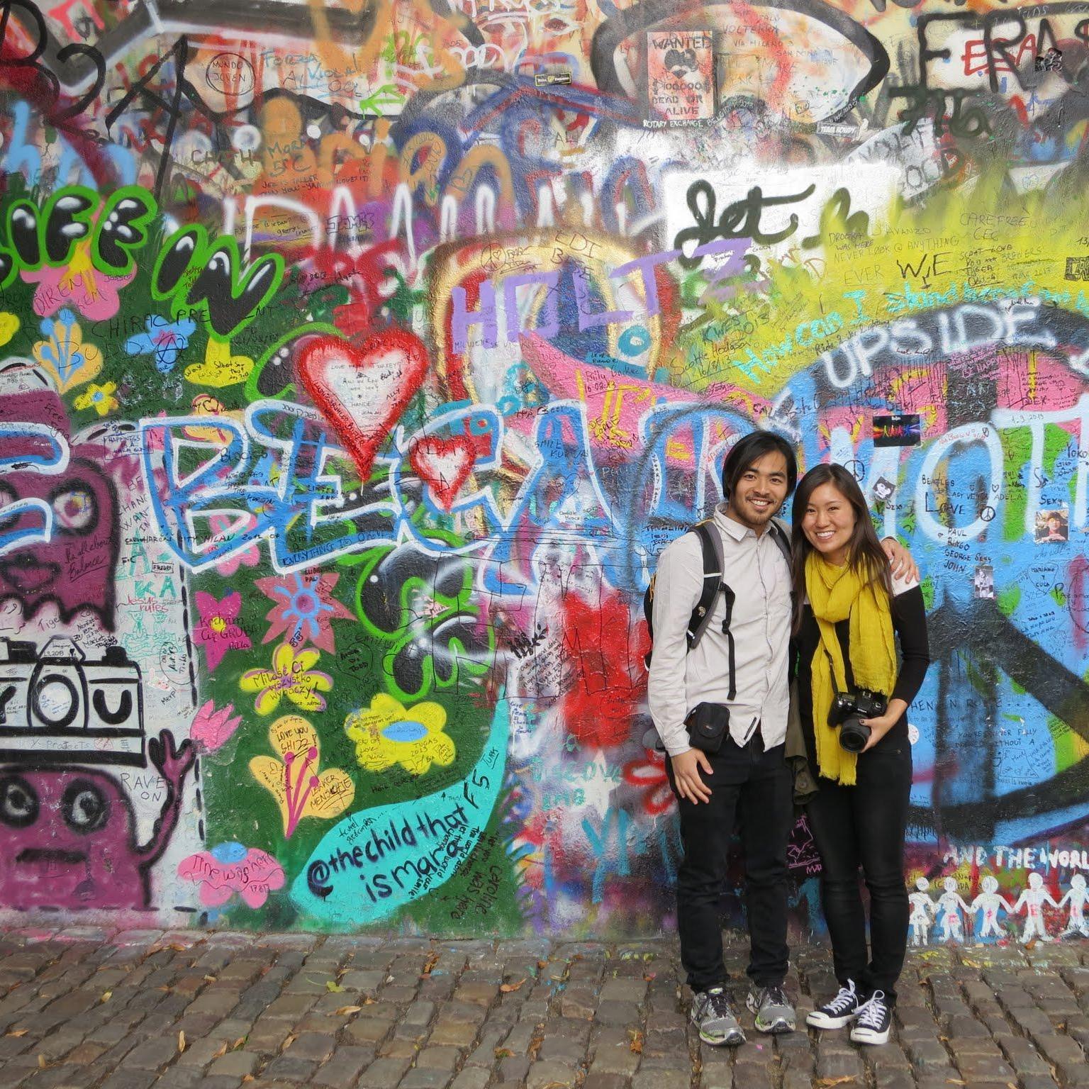 John Lennon wall in Prague, 2013