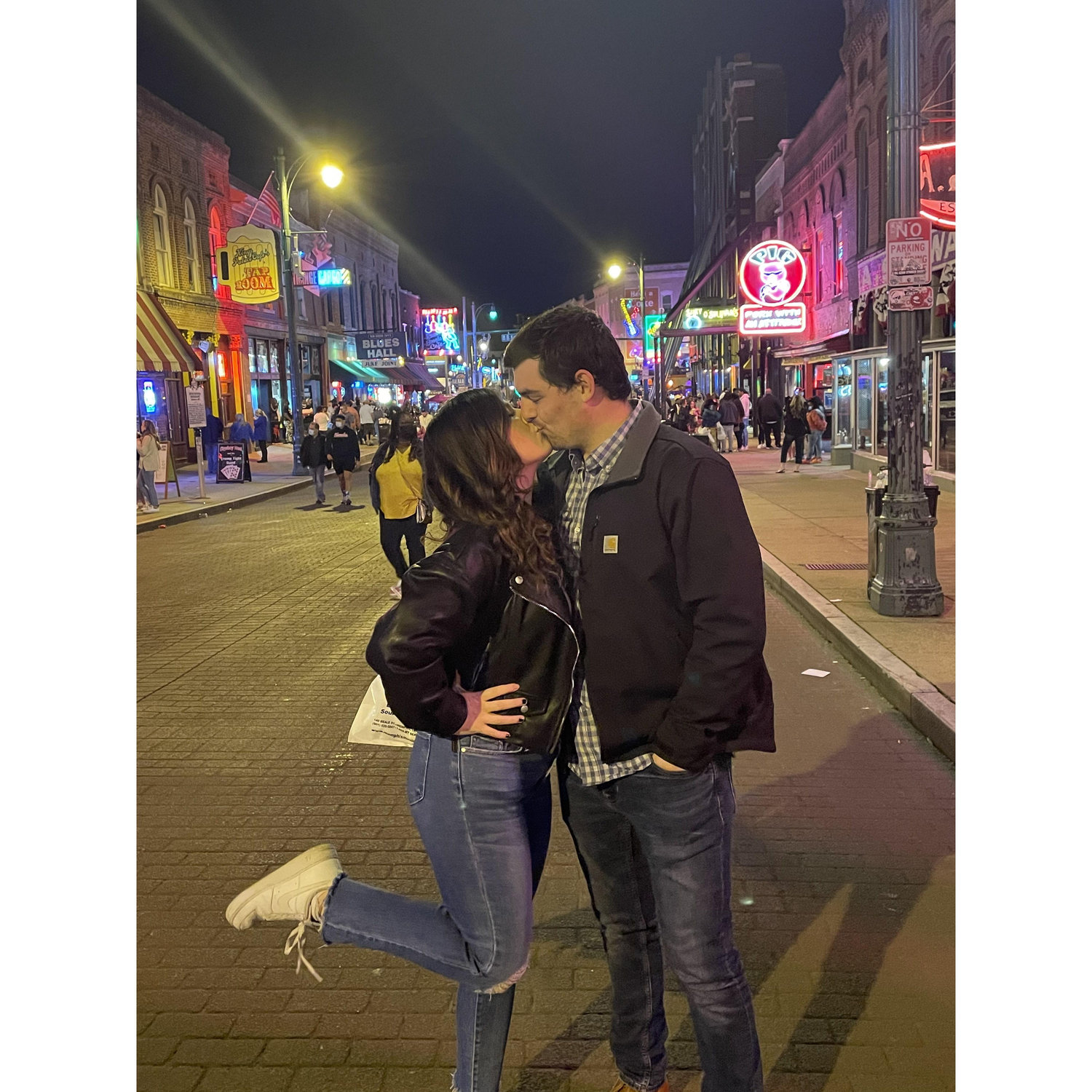 2021: Grant and Kayla decide on a whim to meet in Memphis for weekend to break up the long distance blues.