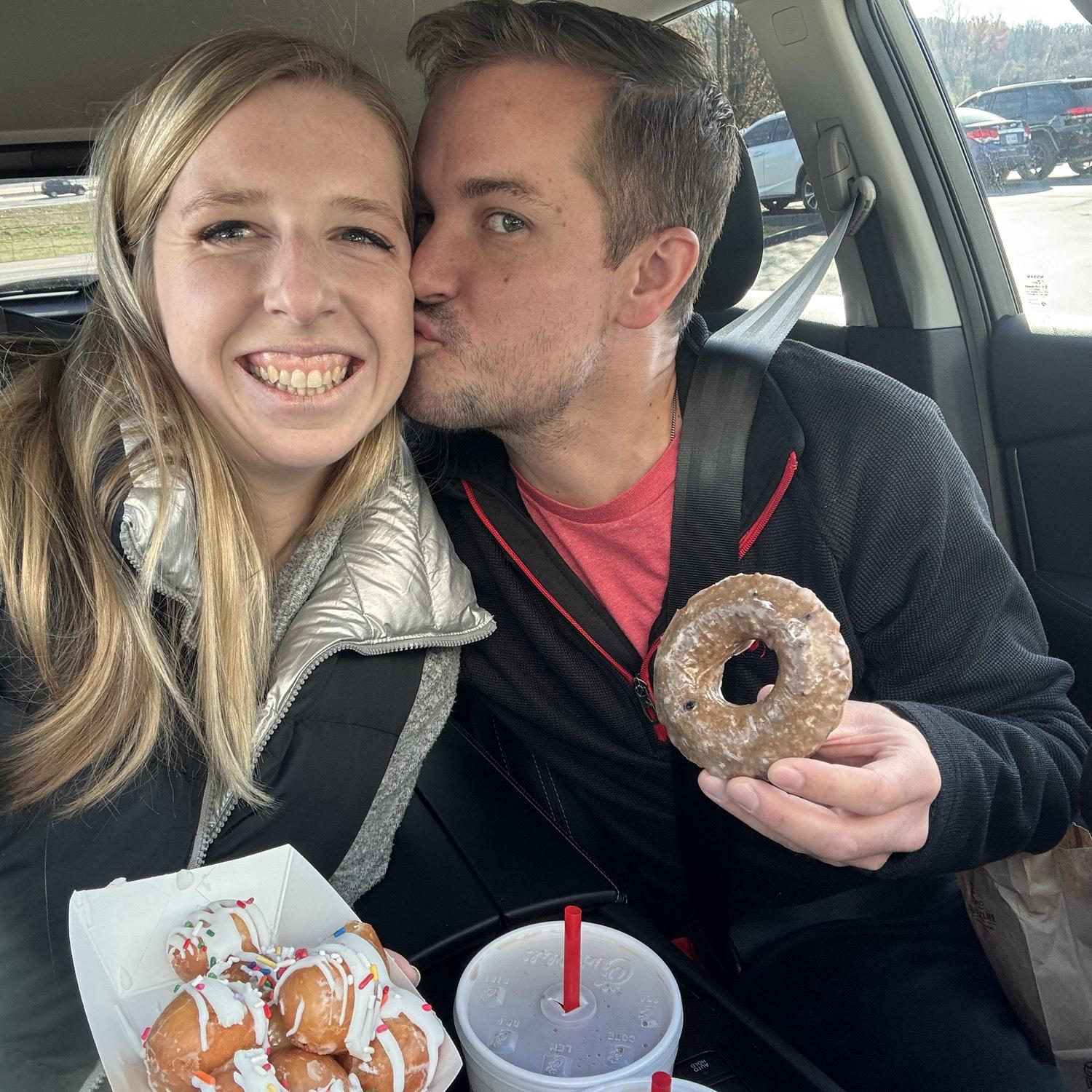 We don’t know how, but doughnuts became our thing
