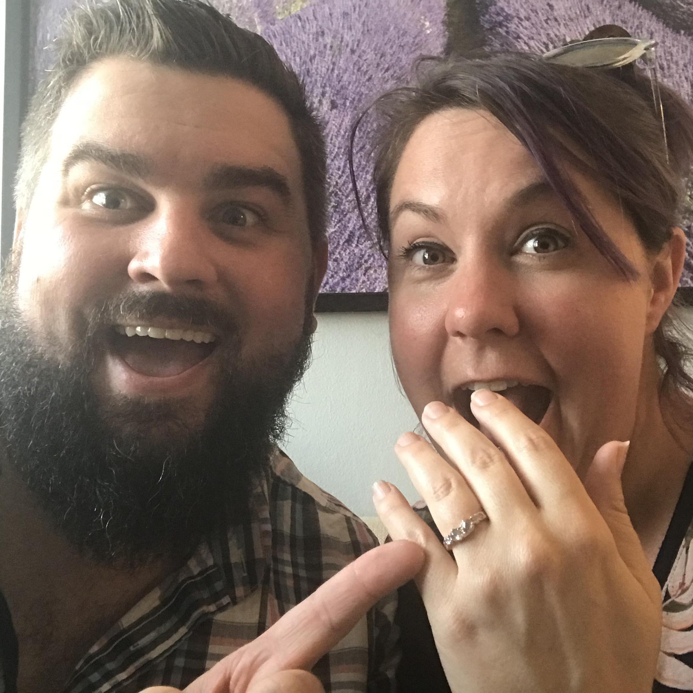 Engagement Day.  June 17, 2018.