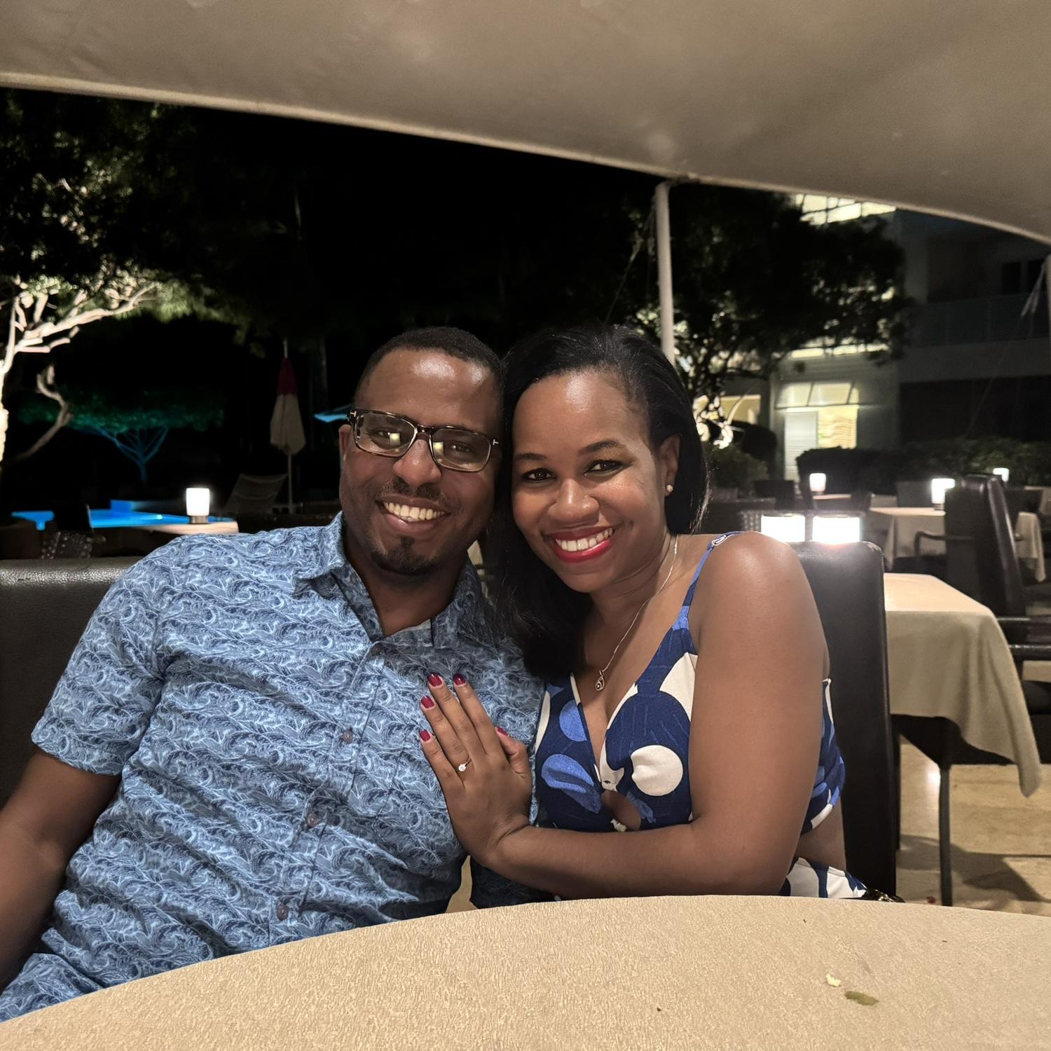 Cheers to forever!