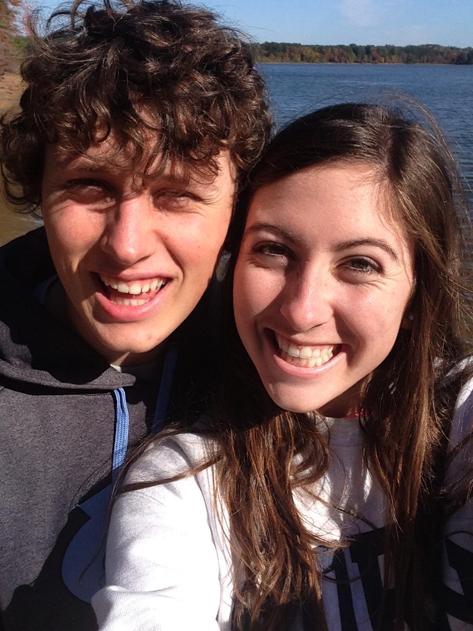 Camping trip for our 1 year anniversary in 2013