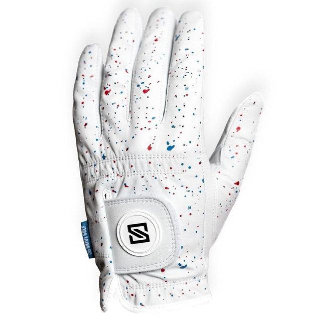 SKIVE Golf Premium Golf Glove | 100% AAA Cabretta Leather | Cool Golf Gloves | Serious Feel & Performance | Mens Golf Gloves Left Hand