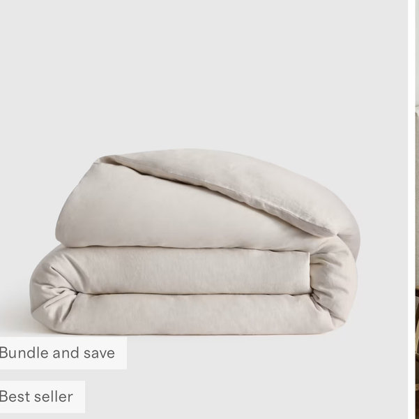 European Linen Duvet Cover - King/Cal King
