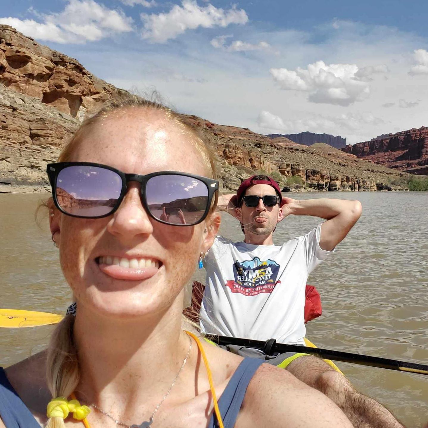Kayaking on the Colorado River