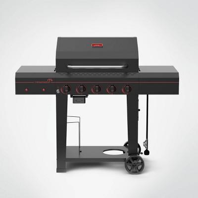 Megamaster 5-Burner Gas Grill 720-0982 - Black