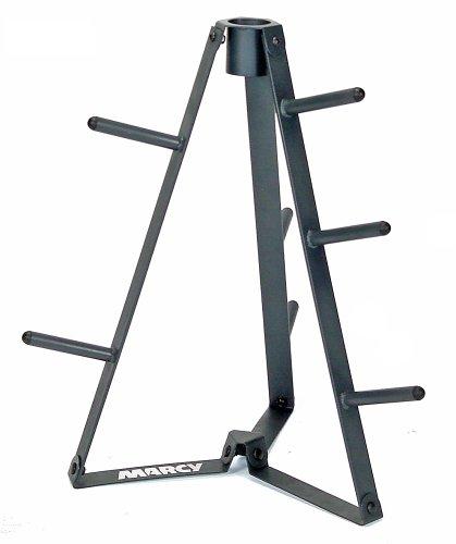 Marcy Plate Tree for Standard Size Weight Plates/Storage Rack for Exercise Weights PT-36