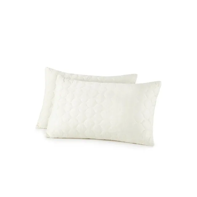 Whisper Organics Organic Cotton Quilted Pillow Protectors Natural Standard