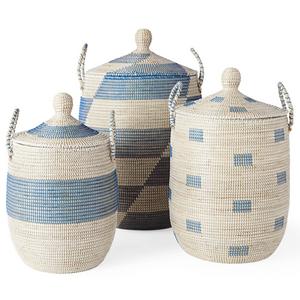 Striped La Jolla Baskets - Medium