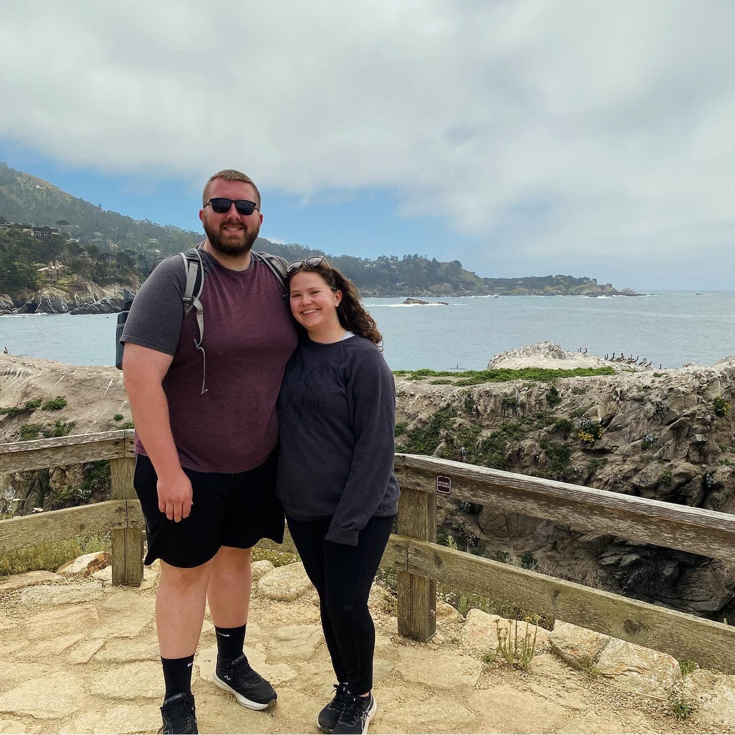 Point Lobos during our trip to California