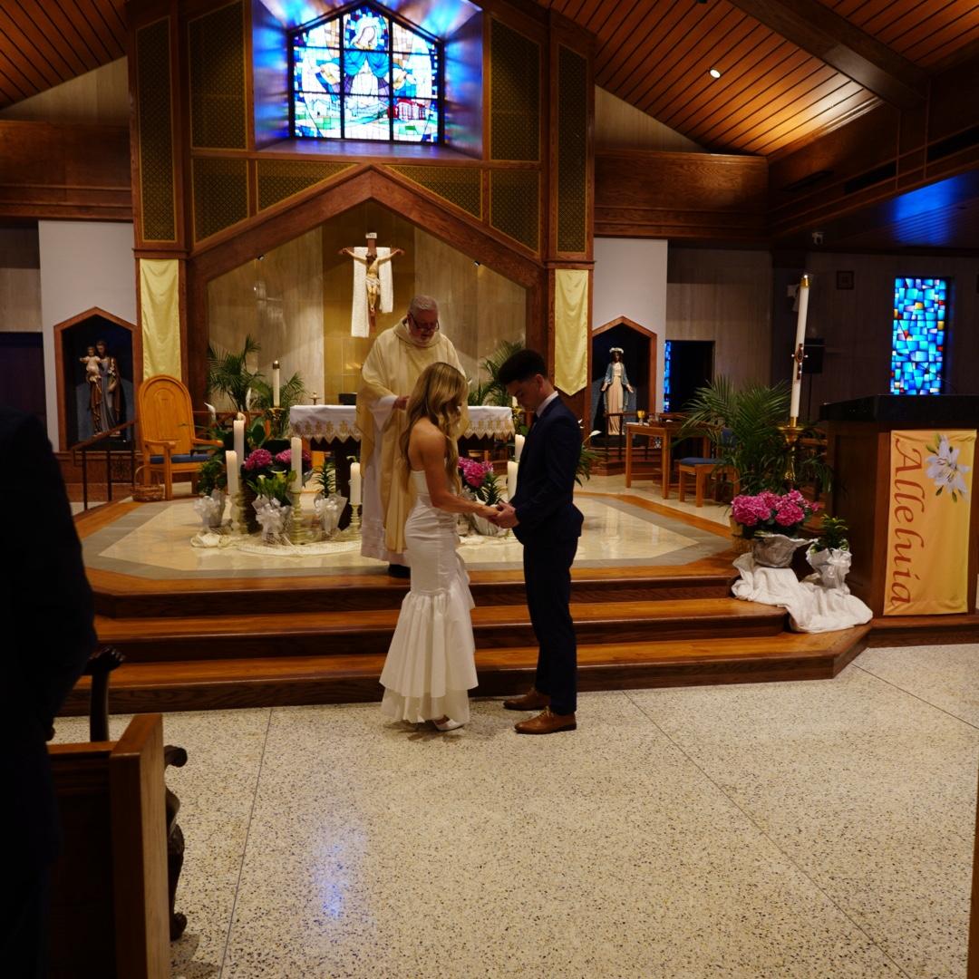 Catholic ceremony!