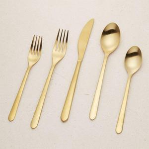 Jasper Gold 20-Piece Flatware Set