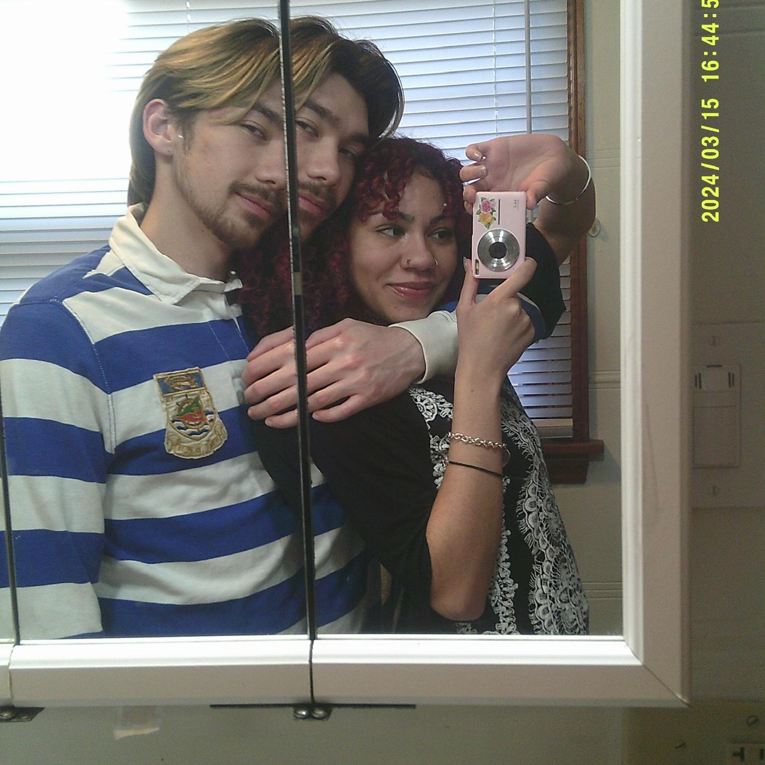 Back when we looked like Rose and Jack from the Titanic