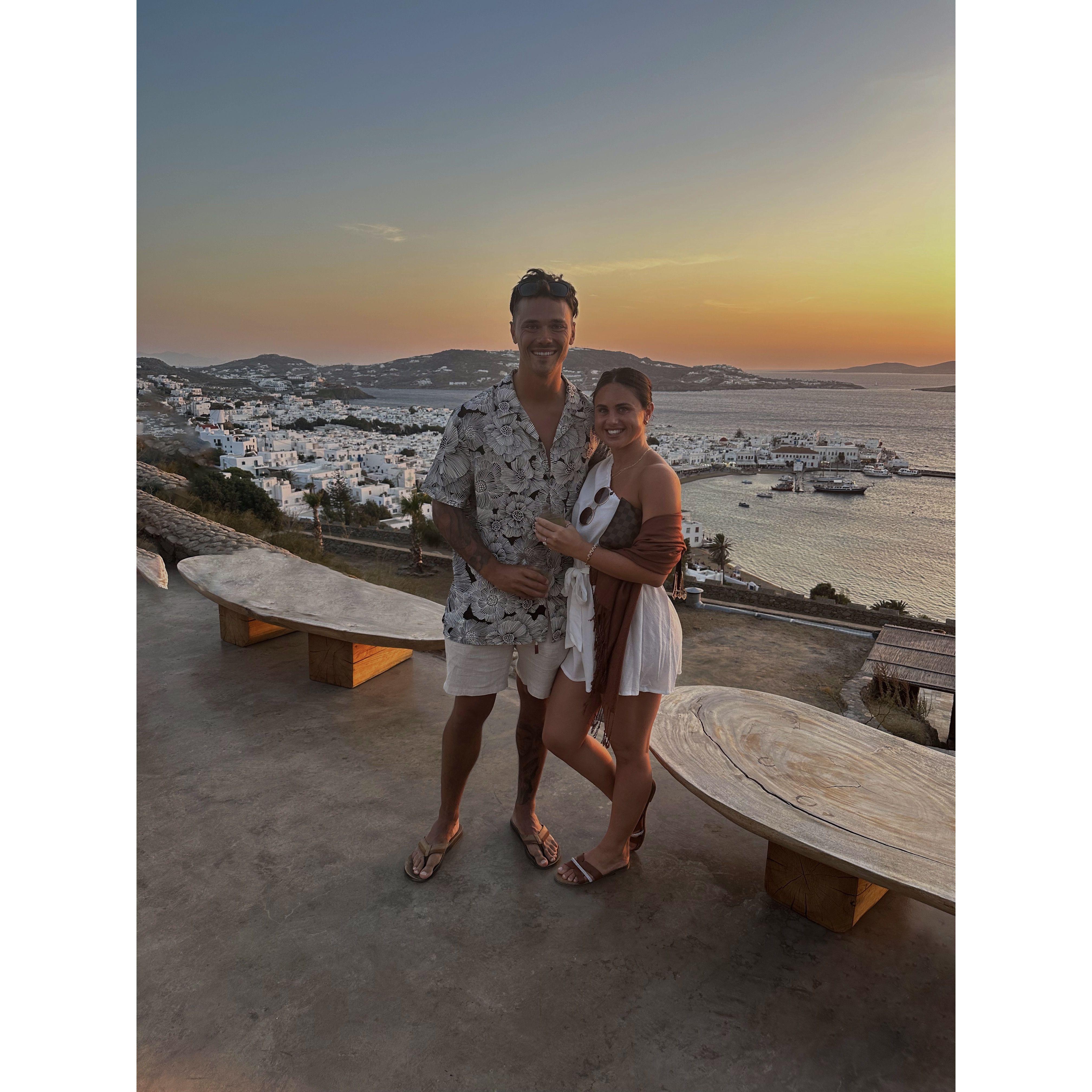 Mykonos sunsets