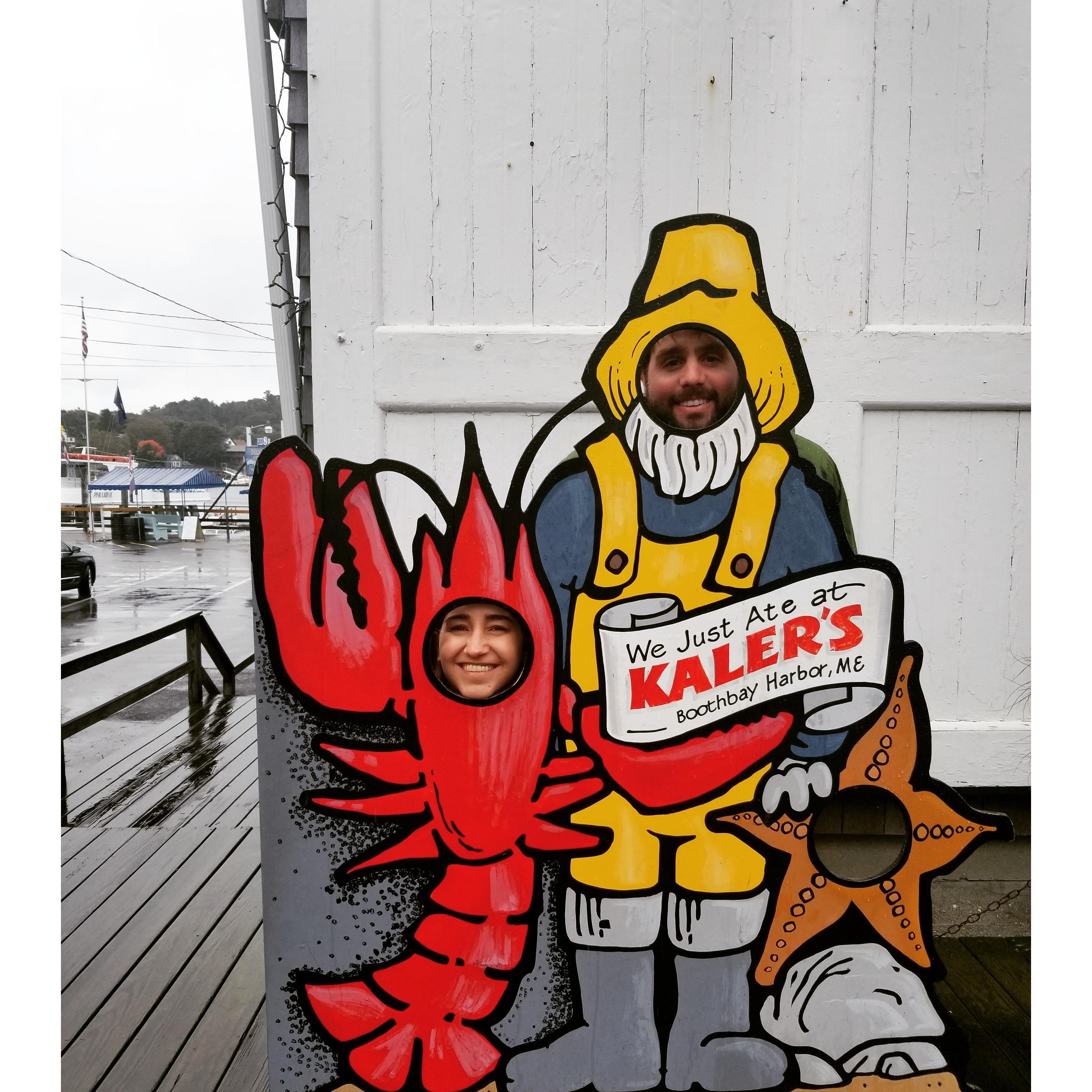 Enjoying Maine!