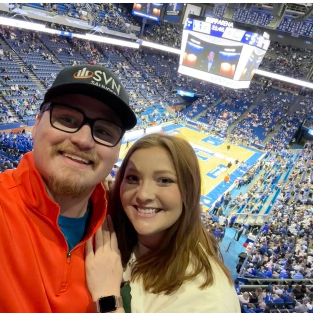 Together we have been to lots of UK sporting events, but always cheered on the Gators