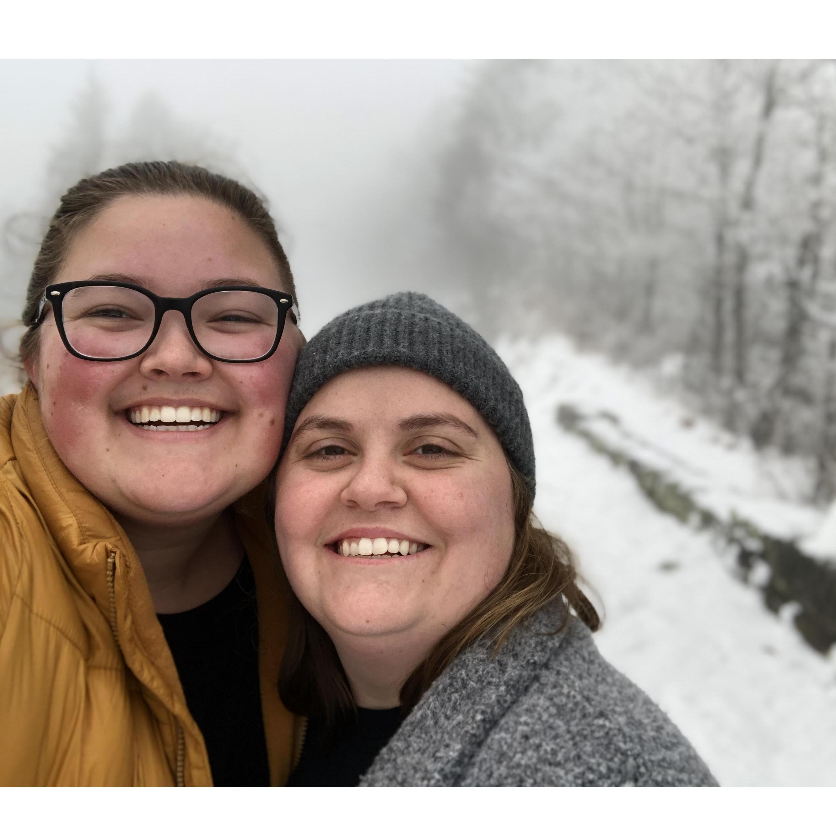 A winter wonderland adventure.