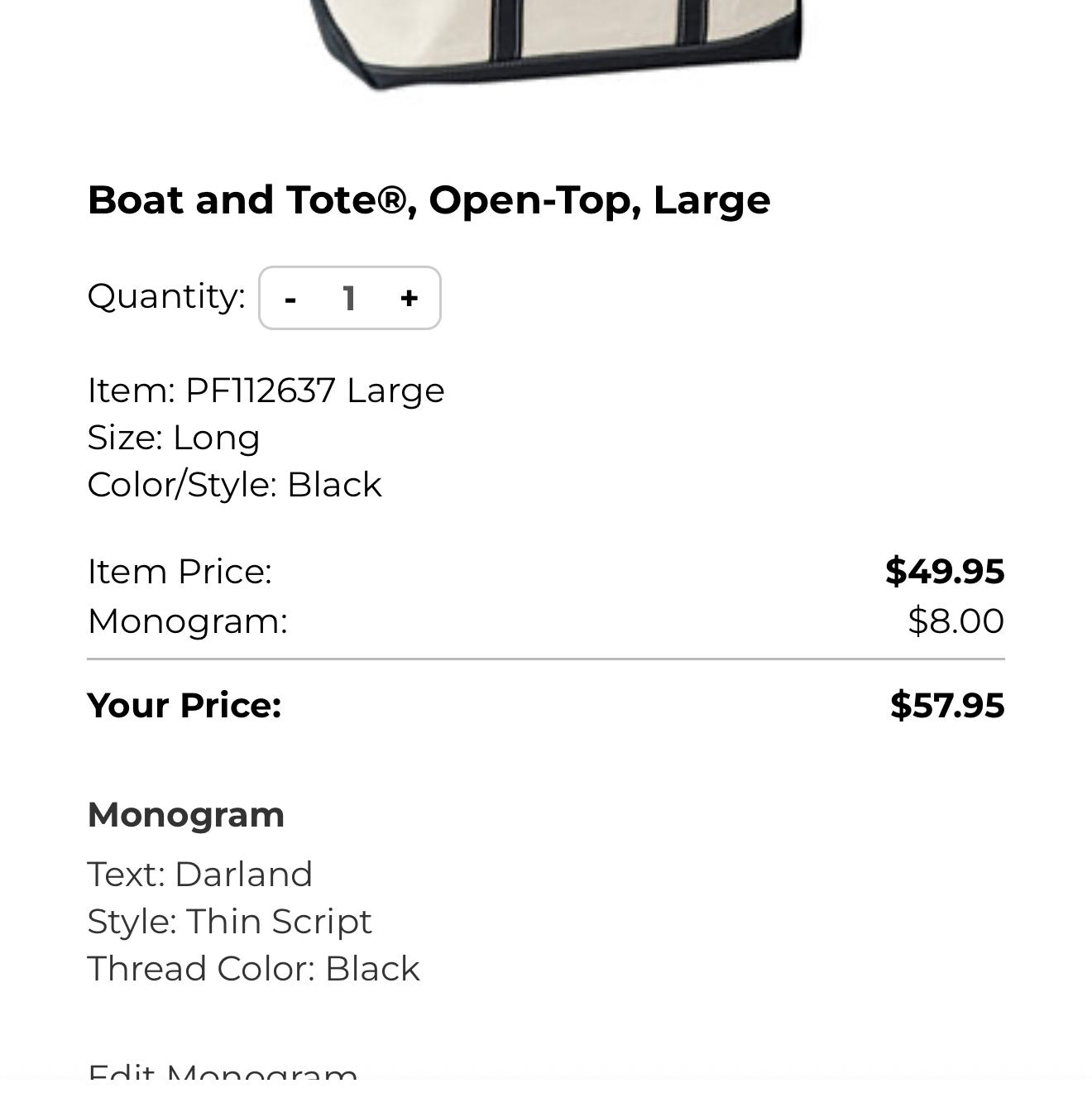 Boat and Tote®, Open-Top