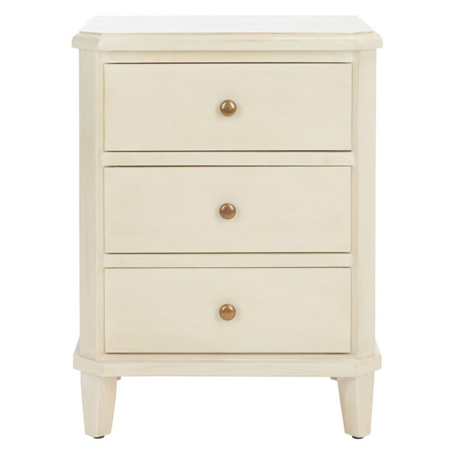 Joe Nightstand Withstorage Drawers - AMH6629 - Barley - Safavieh Couture