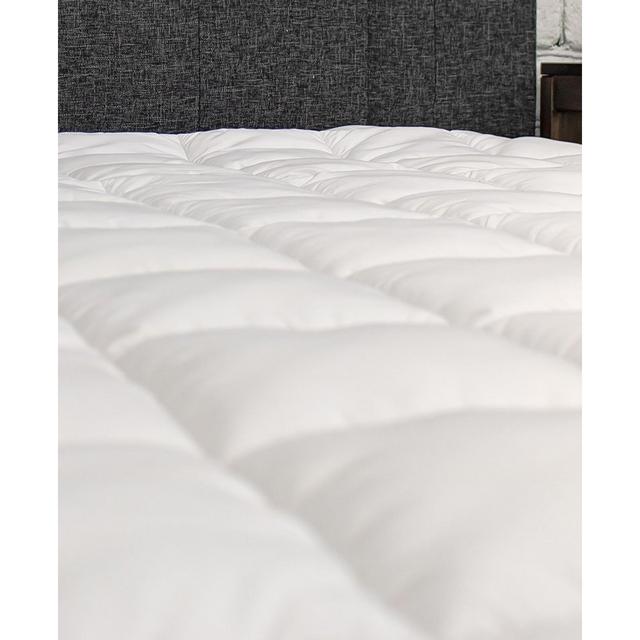 eLuxury Plush Queen Mattress Cover with Deep Fitted Skirt