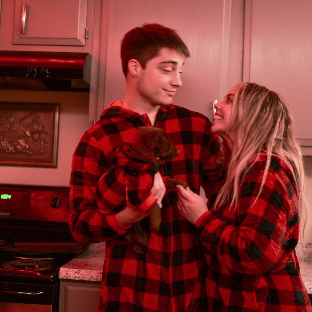 1st and only Christmas photos together