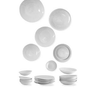 Famished White Soup Plate