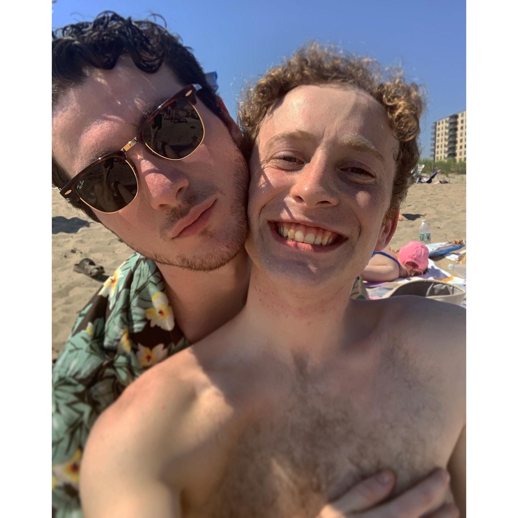 to each beach we visit