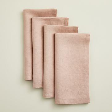 Belgian Flax Linen Napkin Set (Set of 4)