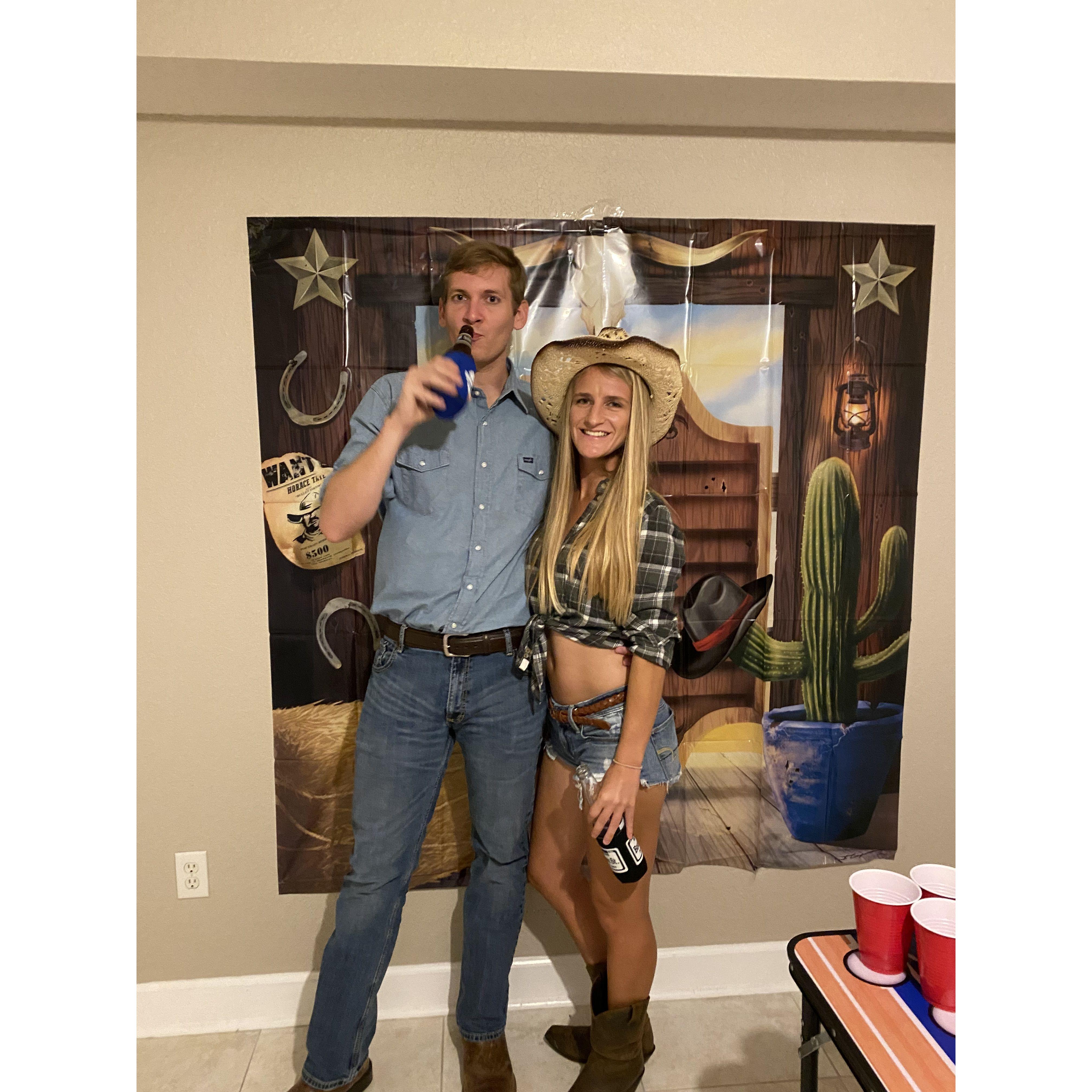 Friend's Cowboy-Themed Birthday Party