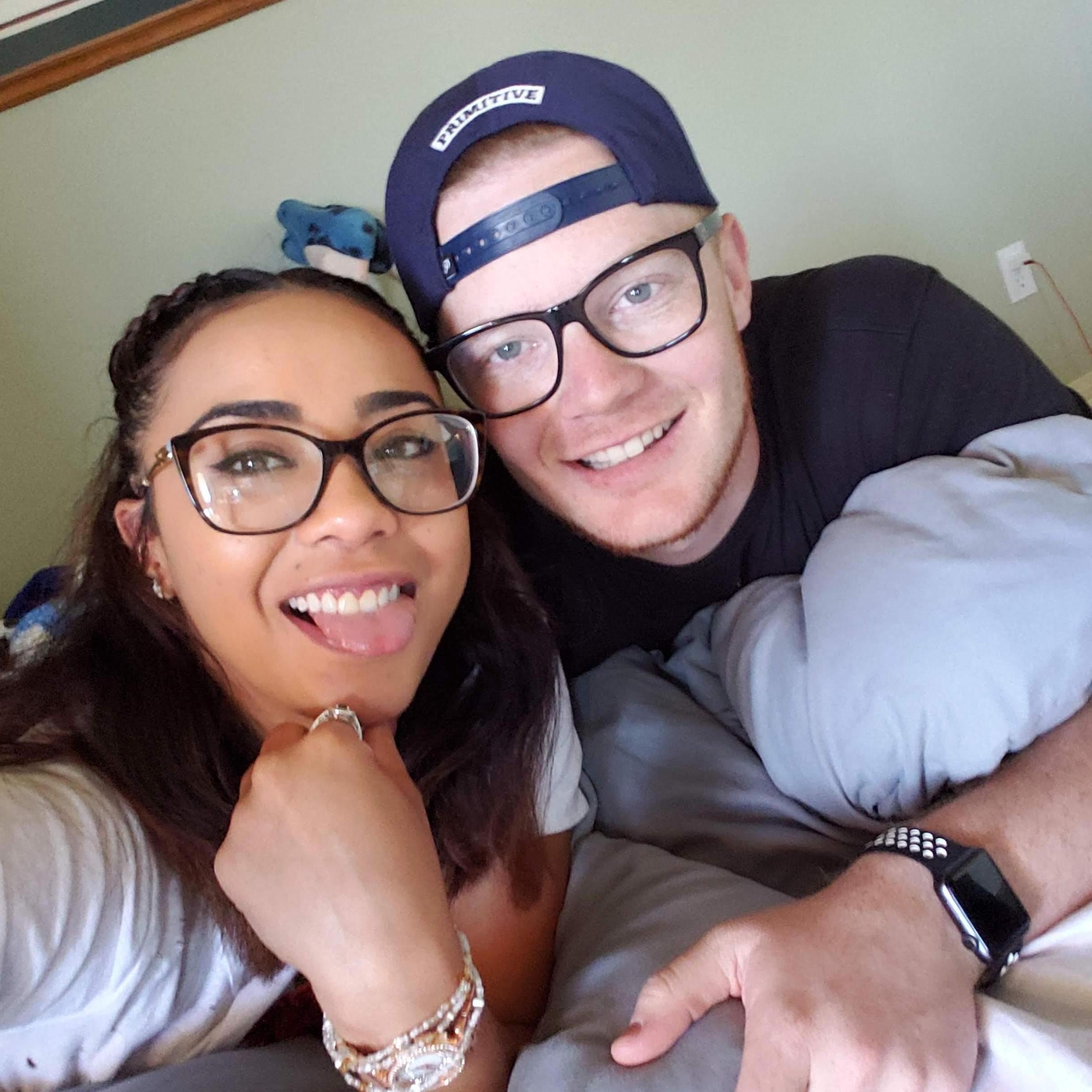 Traveled 1 hour to see each other on the weekends! Spending time at his grandparents house. Long distance and short days together never bothered us.