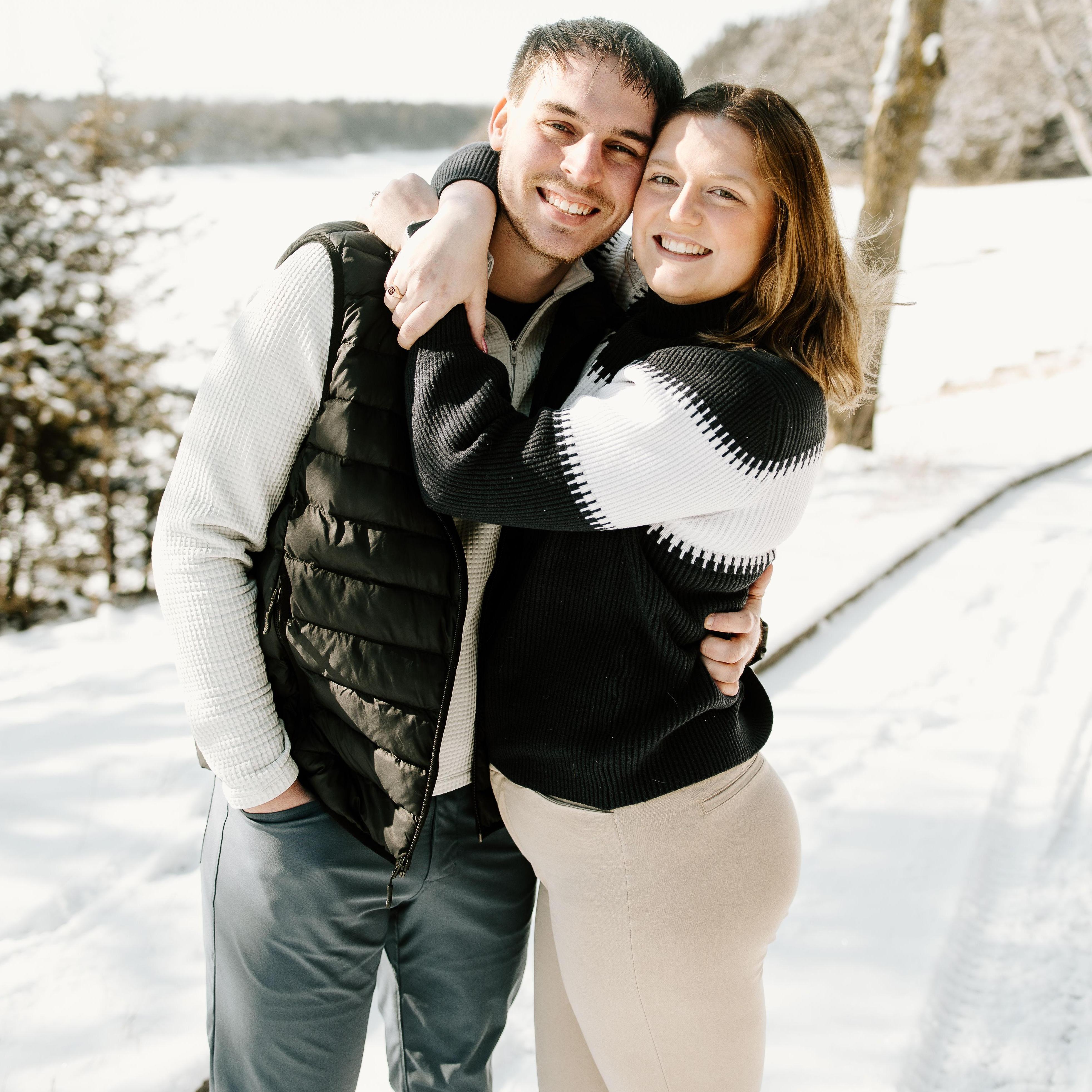 Most recent couple photo, Winter 2025.