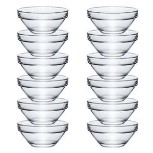 Condiment Bowls | Clear | Set of 12