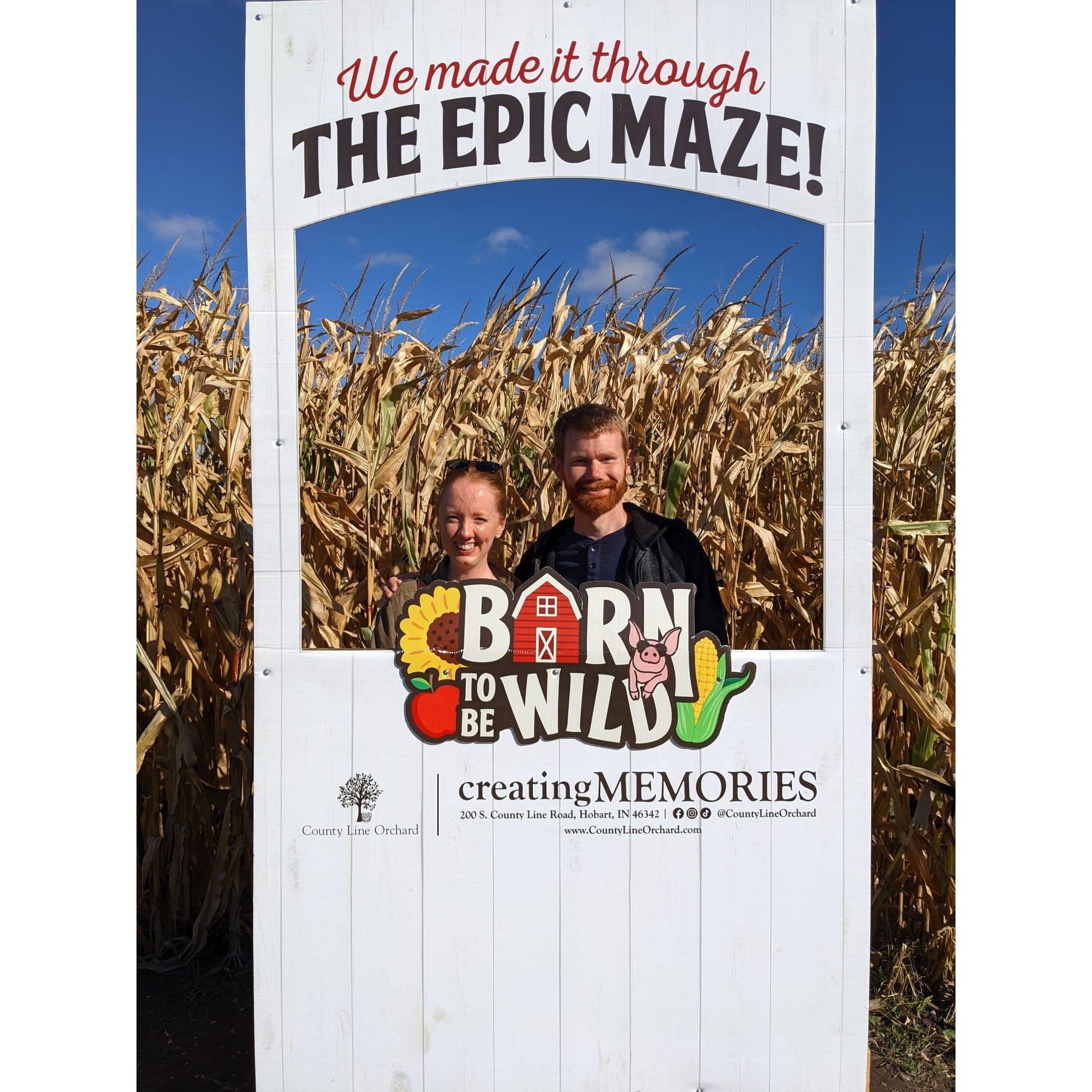 Our third date to County Line Orchard