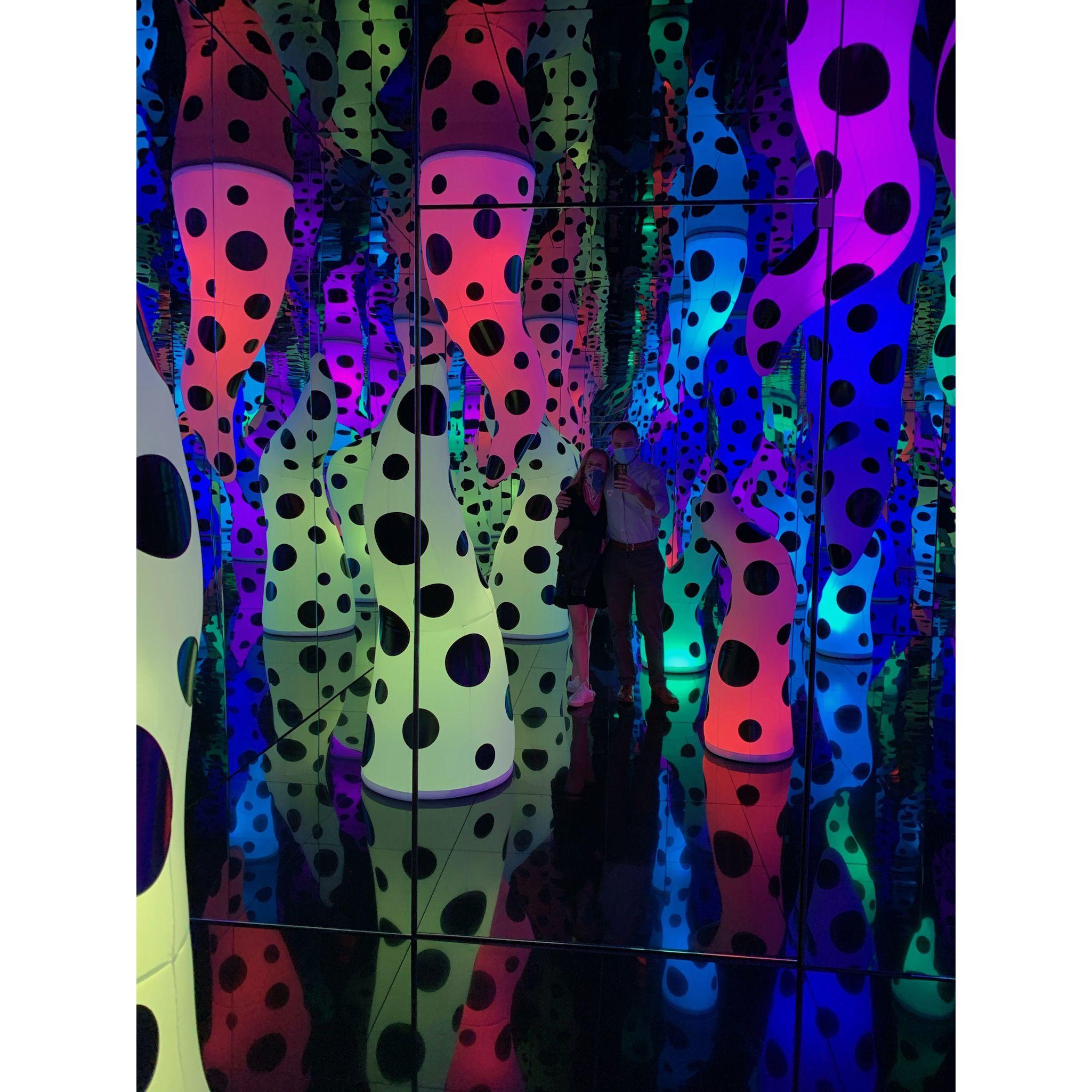 Yayoi Kusama's Love is Calling (aka Where's Waldo)