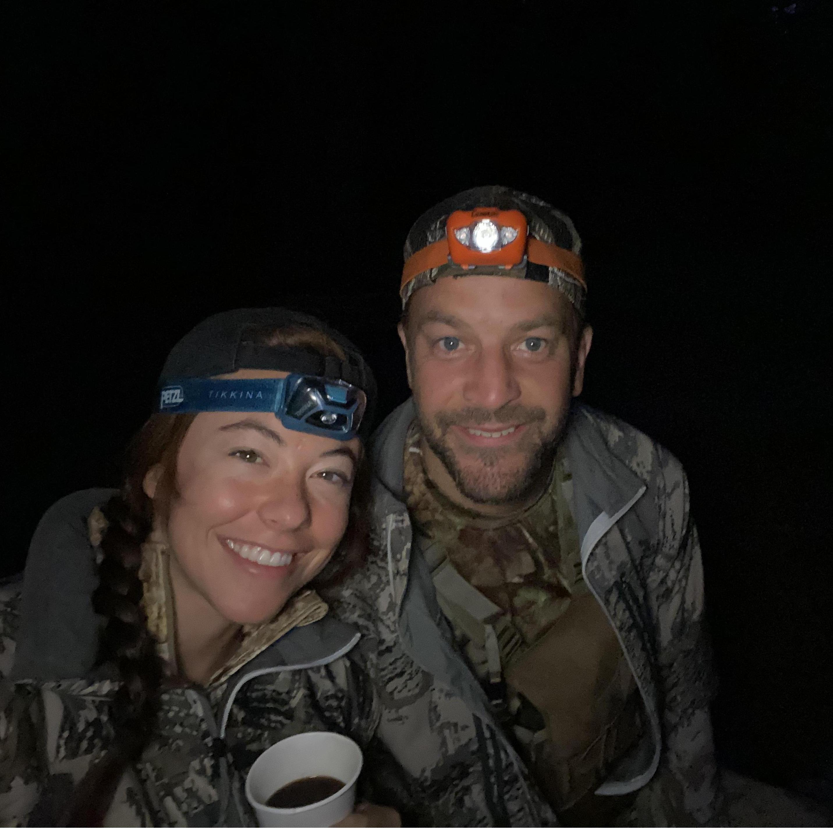 Nighttime backpacking shenanigans