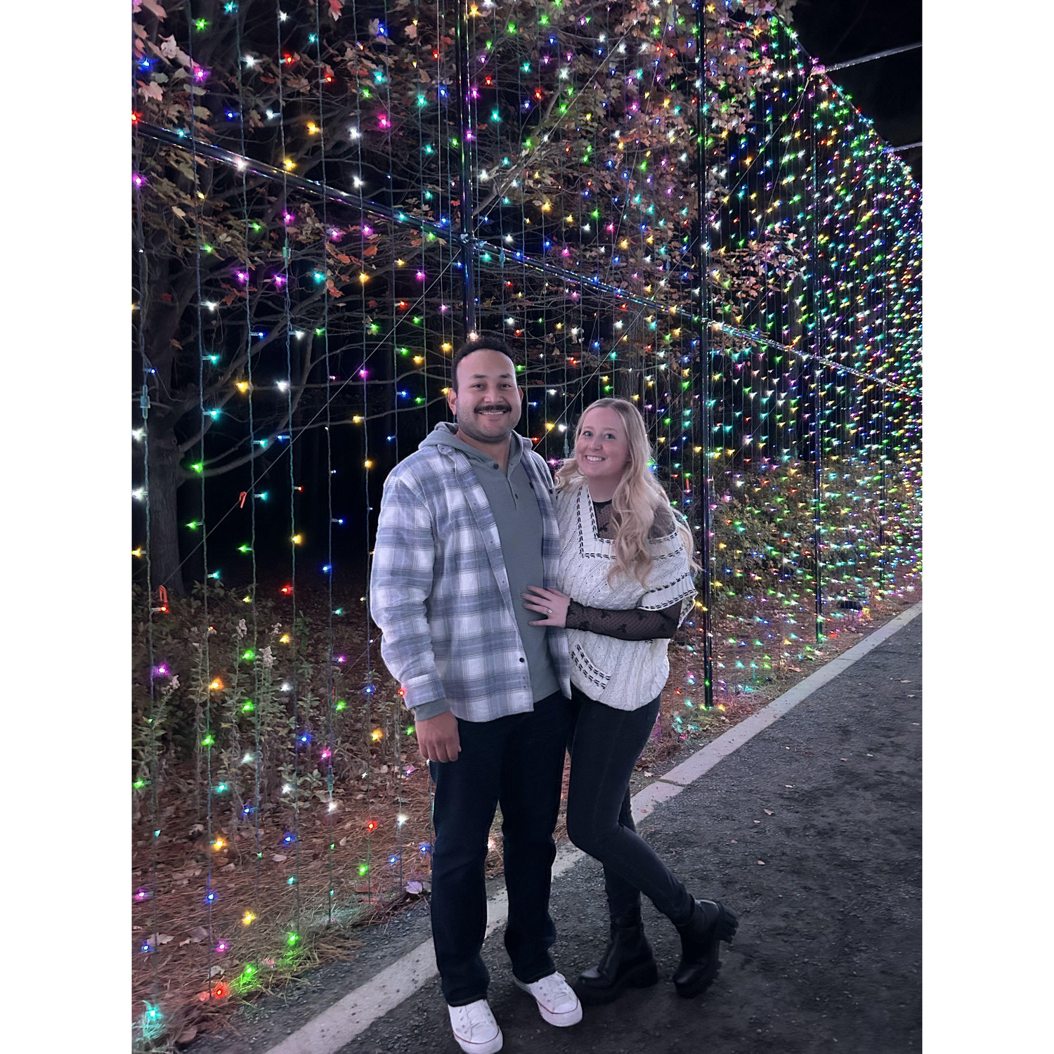 Norfolk Botanical Gardens Christmas lights 2024